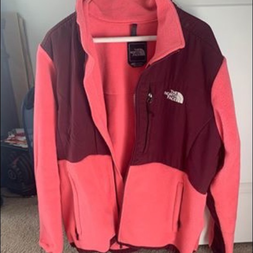 Women's North Face Denali zip up fleece